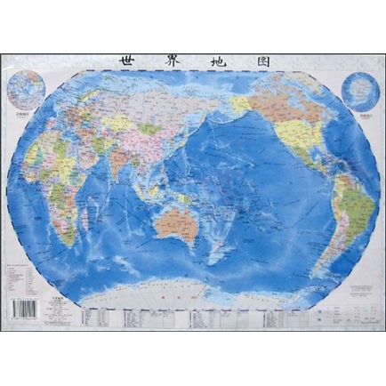世界地图(知识版)图片