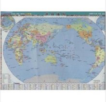 《中国地图*世界地图(学生版 mini 多功能地图)